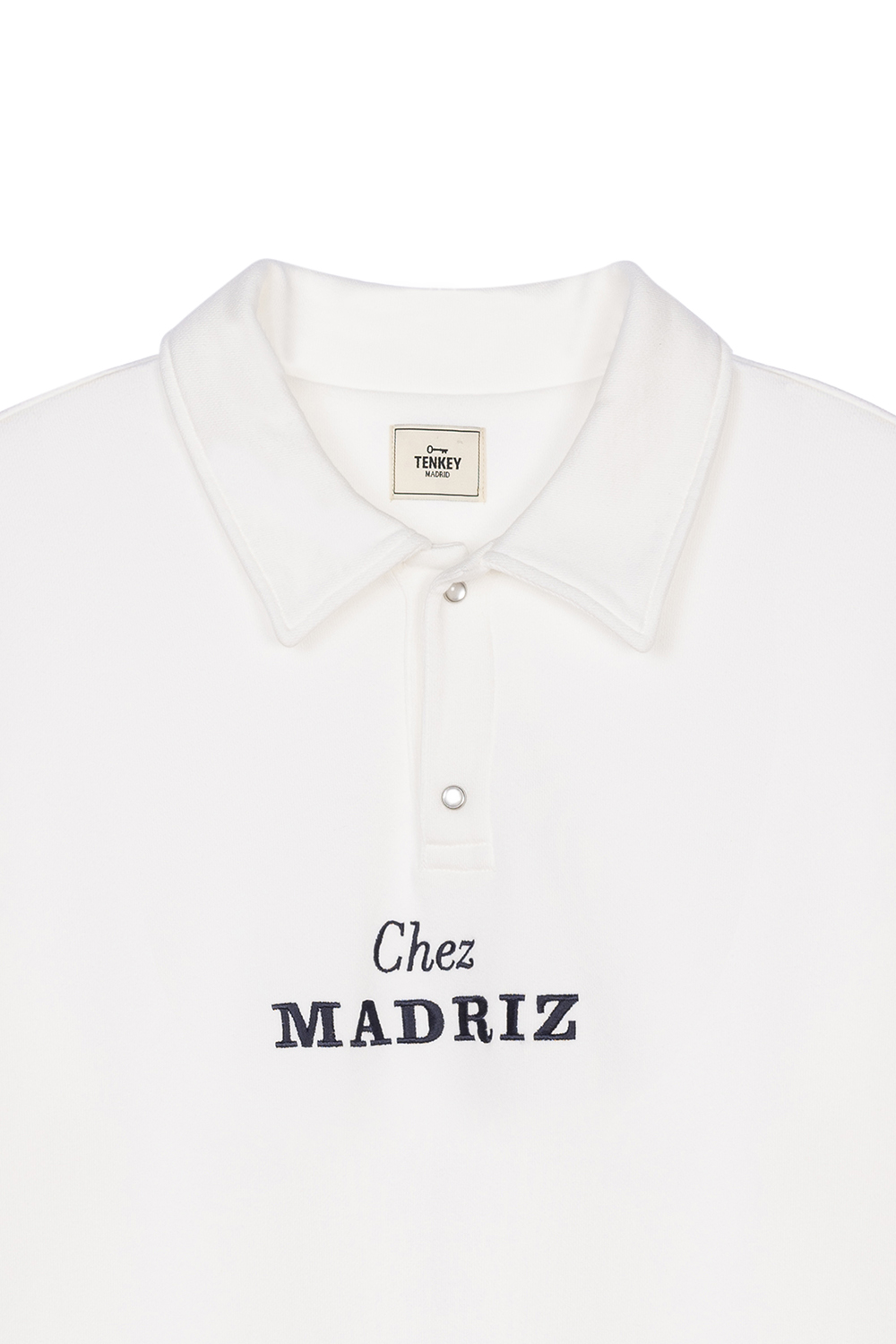 Sudadera Rugby Chez Madriz Off White