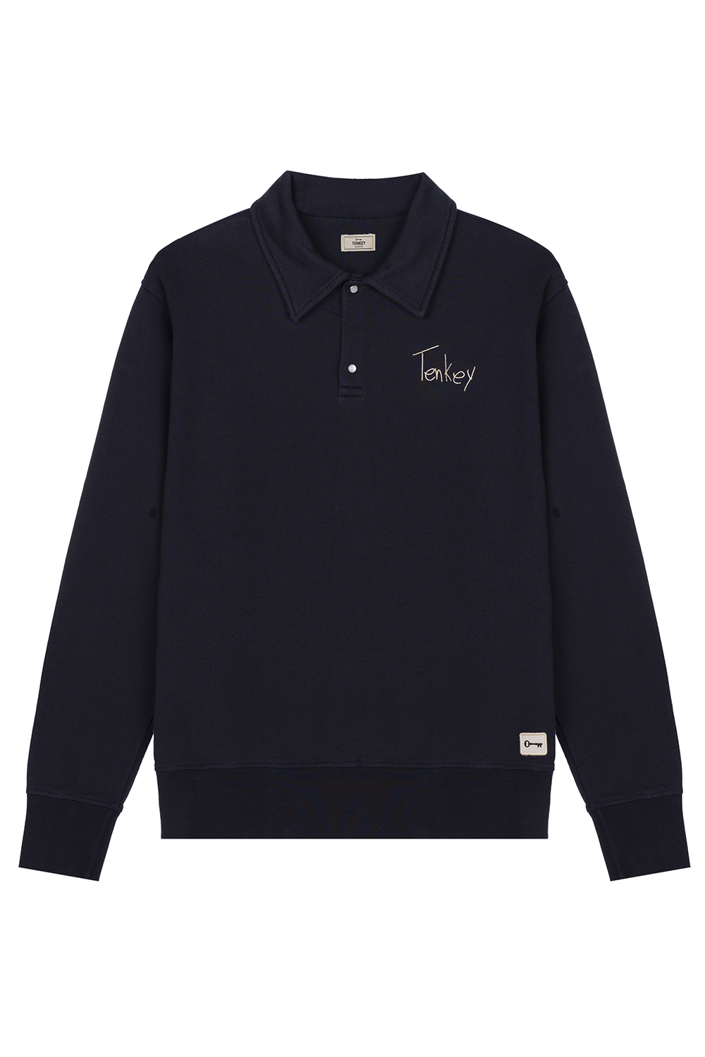 Sudadera Rugby Logo Navy